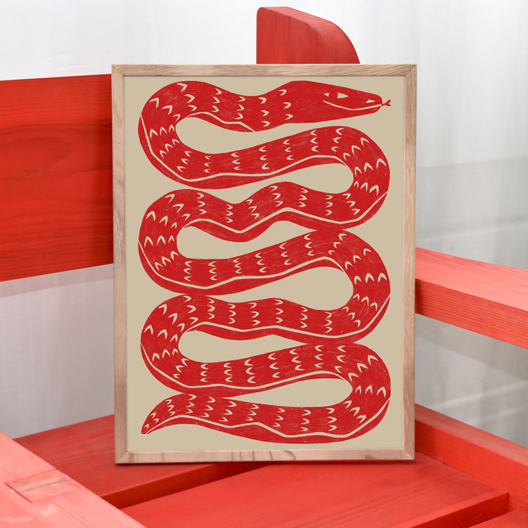 Snake - Red