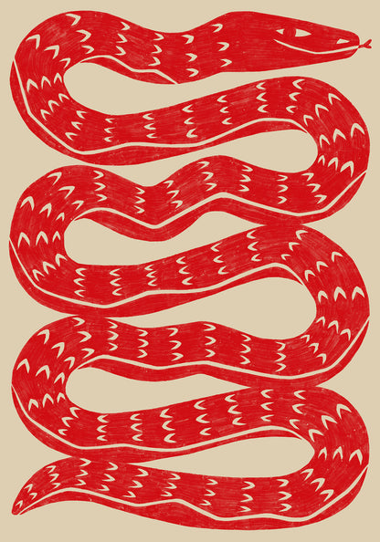 Snake - Red