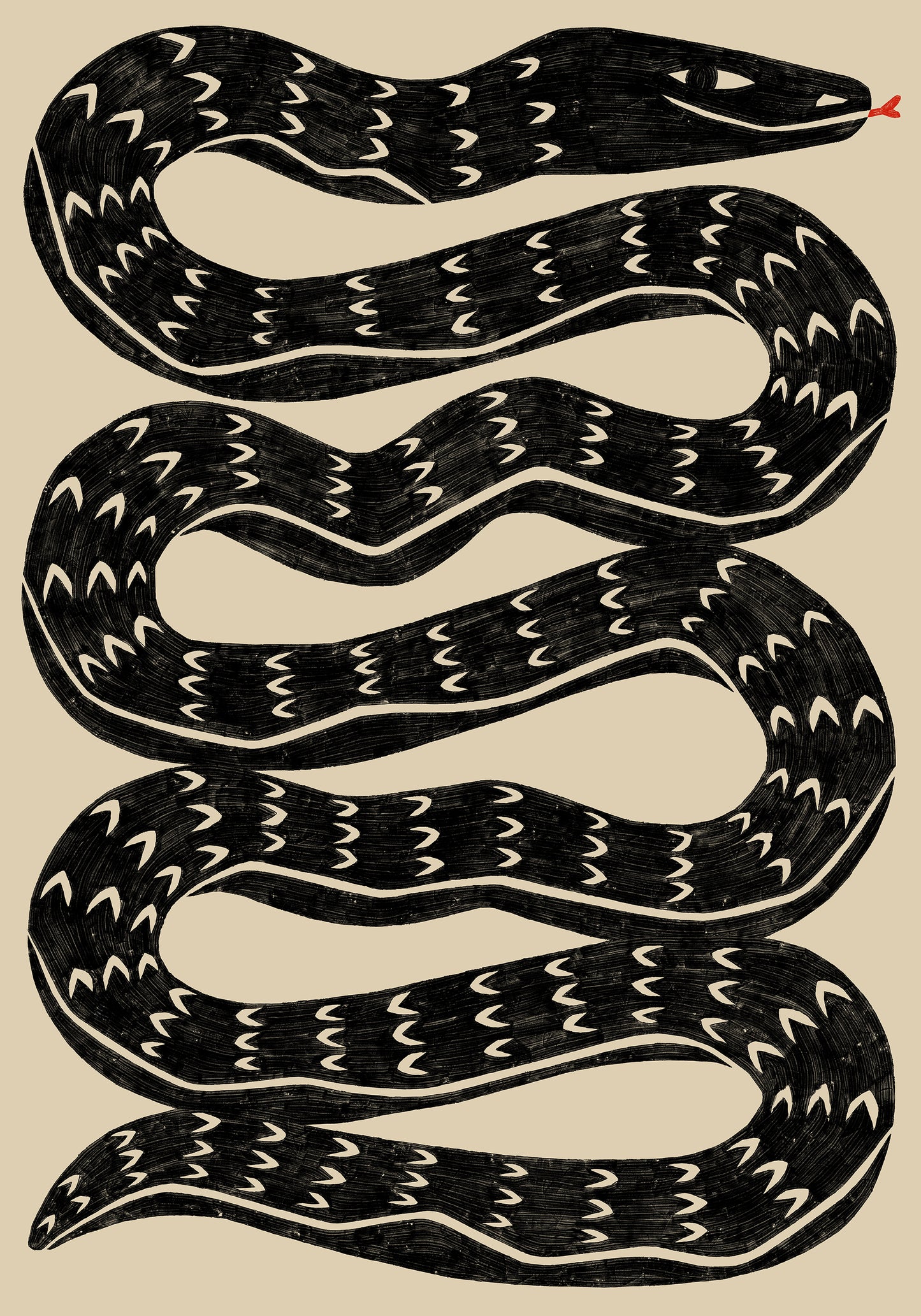 Snake - Black