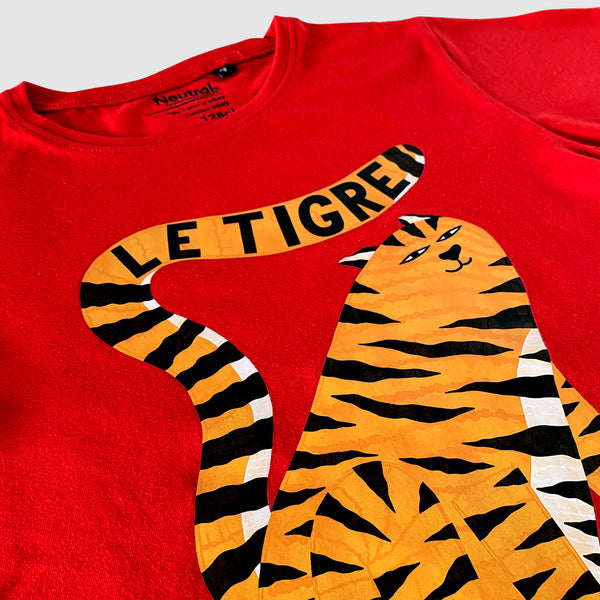 Le Tigre Kid's T-shirt - Red